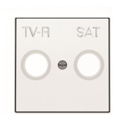 Центральна плата TV/R+SAT розетки ABB Sky 2CLA855010A1101 8550.1 BL (білий)