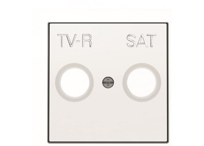 Центральна плата TV/R+SAT розетки ABB Sky 2CLA855010A1101 8550.1 BL (білий)