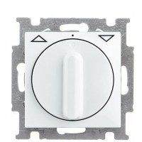 Вимикач жалюзі ABB Basic 55 2CKA001101A0920 2713 UCDR-94-507 (білий)