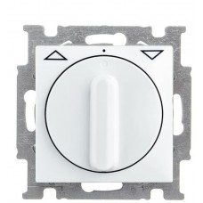 Вимикач жалюзі ABB Basic 55 2CKA001101A0920 2713 UCDR-94-507 (білий)