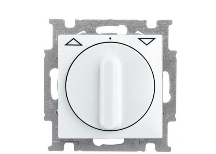 Вимикач жалюзі ABB Basic 55 2CKA001101A0920 2713 UCDR-94-507 (білий)