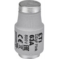 Запобіжник ETI 002313103 D III DZ 63A/500V (E33)