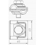 З'єднувач OBO Bettermann (5311410) Vario 249 43744 ST FT (40-60 мкм)