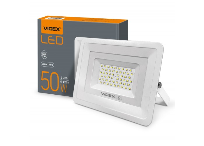 LED прожектор Videx Fe 50Вт 5000K (VL-Fe505W)