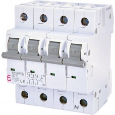 Автоматичний вимикач ETI 002116516 ETIMAT 6 3p+NB 16А (6 kA)