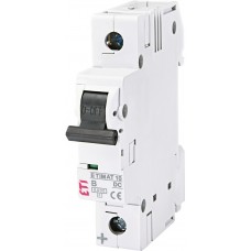 Автоматичний вимикач ETI 002127722 ETIMAT 10 DC 1p 63A (6kA)