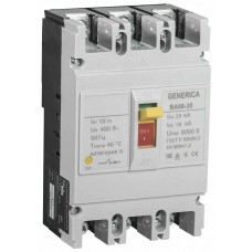 Автоматичний вимикач Generica SAV30-3-0250-G ВА66-35 3Р 250А 25кА