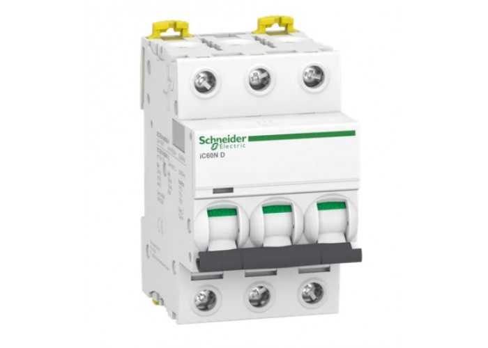 Автоматический выключатель Schneider Electric A9F75310 iC60N 3P 10A D