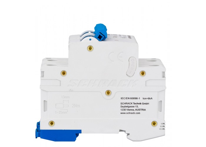 Автоматичний вимикач Schrack BM418232 4,5кА 32А 2P х-ка B