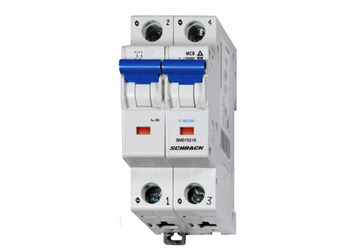 Автоматичний вимикач Schrack Technik BM015216ME 500В DC 16А