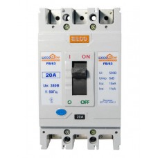 Автоматичний вимикач ECOHOME ECO FB/63 3p 20A