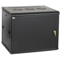 Чорна серверна шафа 19" ITK LWR5-06U64-MF LINEA W 6U 600x450мм