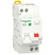 Диференціальний автомат Schneider Electric R9D25610 RESI9 6кА 1P+N 10A C 30мА АC