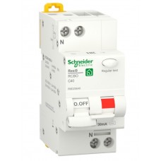 Диференціальний автомат Schneider Electric R9D25640 RESI9 6кА 1P+N 40A C 30мА АC