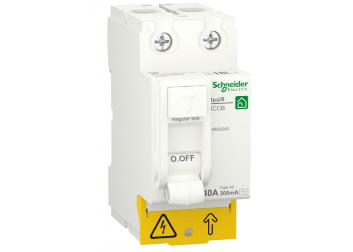 Диференційне реле Schneider Electric R9R54240 RESI9 2P 40A 300мА АС