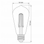 Диммована філаментна лампа Videx Filament ST64FAD E27 6Вт 2200K (VL-ST64FAD-06272) бронза