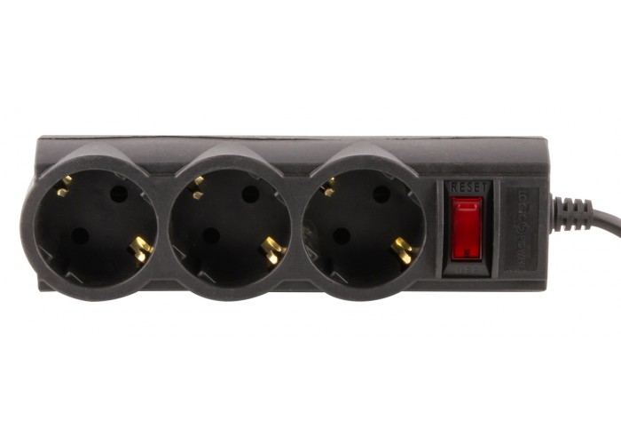 Фільтр мережі LogicPower LP9581 LP-X3 2м Black