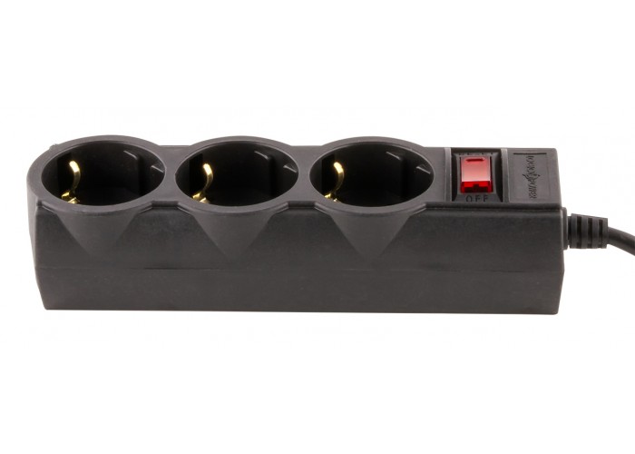 Фільтр мережі LogicPower LP9581 LP-X3 2м Black