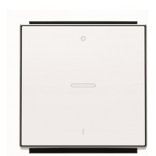 Клавіша вимикача ABB Sky 2CLA850140A1101 8501.4 BL з лінзою 0/I (білий)