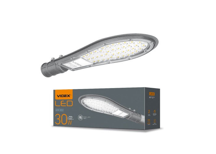 Консольний LED світильник Videx 30Вт 5000K IP65 (VL-SLE15-306)