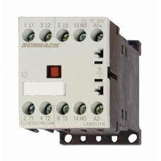 Контактор Schrack LSSD121G 17-30В DC 1НО 5,5 кВт 12А 3P розмір 00