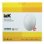 Круглий LED світильник IEK ДПБ 1003 24Вт 4000K IP20 білий (LDPB0-1003-24-4000-K01)