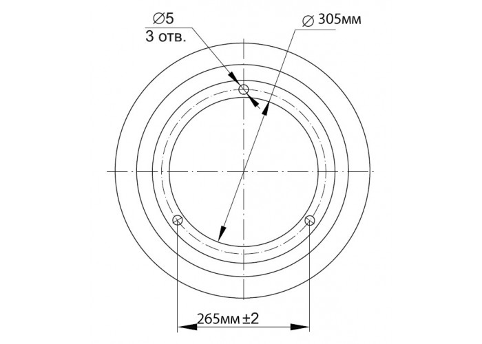 Круглий LED світильник IEK ДПБ 1003 24Вт 4000K IP20 білий (LDPB0-1003-24-4000-K01)