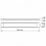 LED светильник Videx 18W 5000K IP40 VL-BN-18065