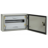 Металевий корпус IEK ЩРн-18з-1 "Pro" MKM16-N-18-54-ZU У2 IP54