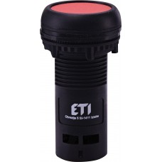 Моноблочна втоплена кнопка ETI 004771460 ECF-01-R (1NC червона)