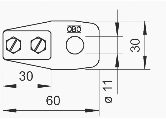 Накінечник OBO Bettermann (5320011) 280 43746 G (5-10 мкм)