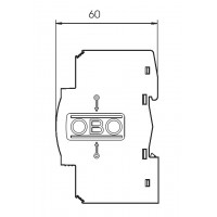 Обмежувач перенапруг OBO Bettermann (5094437) Тип I+II V25-B+C 3-385