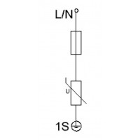 Обмежувач перенапруги Новатек-Електро OPN-M (1S)30kA 1М