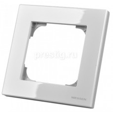 Однопостова рамка ABB Sky 8571 BL (біла)