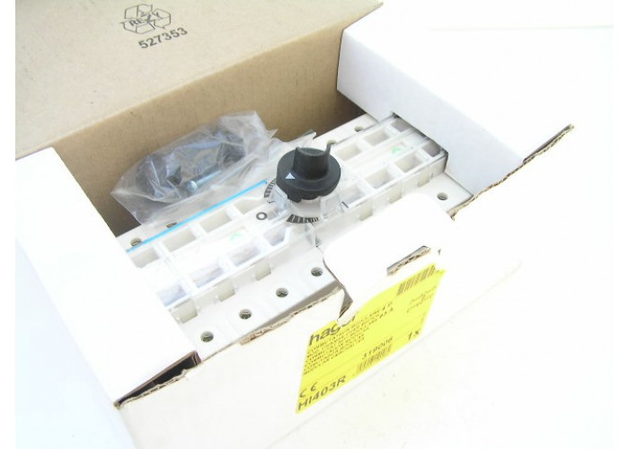 Перемикач Hager HI405R I-0-II 100А 400/690В 4P 12м