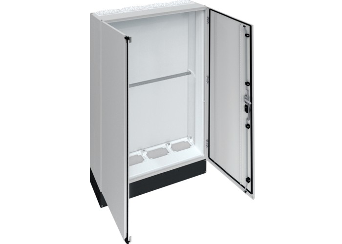 Підлоговий щит Hager FR15S1 Univers IP55/II 1700x1300x275мм із цоколем h=100мм