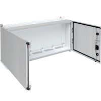 П'ятисекційна шафа Hager FR35S Univers IP55/II 500x1300x275мм (сірий)
