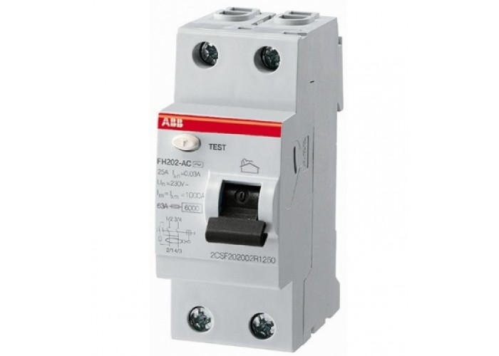 ПЗВ ABB FH202 AC-63/0,3, 40 А, 300 мА, AC