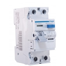 ПЗВ Hager CE240J, 2х40 А 100 мА, А, 2м