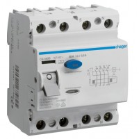 ПЗВ Hager CG480D, 4х80 А 500 мА, А, 4м