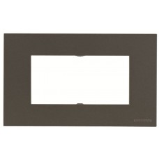Рамка ABB Zenit 2CLA247400N1801 N2474 AN італійський стандарт 4М (антрацит)