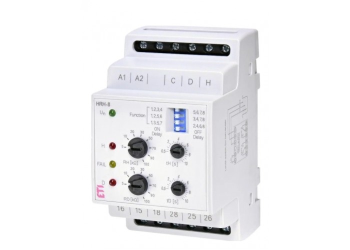 Реле контролю рівня рідини Eti HRH-8 230В 2x16A AC1 (2470293)