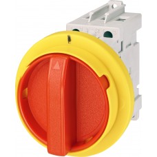 Выключатель нагрузки аварийный для монтажа на дверцу шкафа ETI LAS 32 D Y-R (желто-красная рукоятка) (4661207)