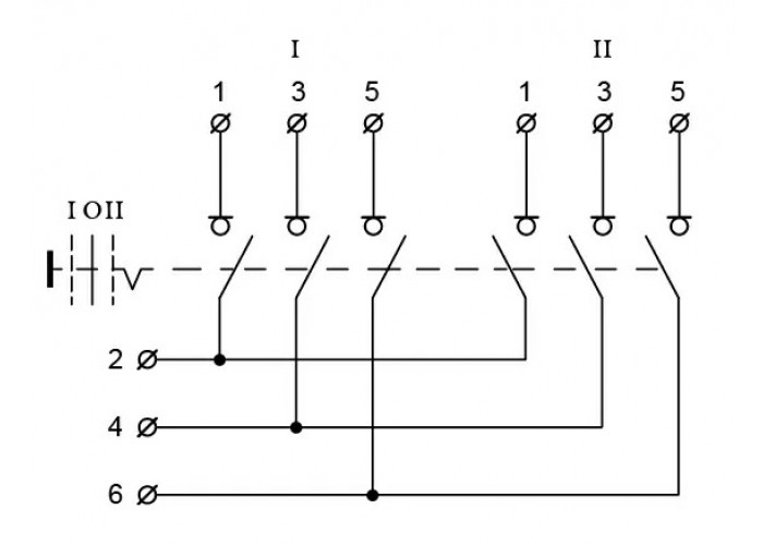 Разъединитель 1-0-2 на 30А (qs5-30P/3) Аско [a0100010006]