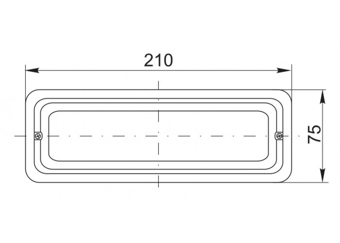 Світильник IEK ЛПО 3053 1х9Вт 230В G23 IP54 (LLPO0-3053-1-9-K01)