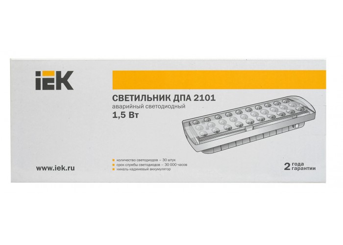 Світильник аварійного освітлення IEK ДПА 2101 30LED 4ч