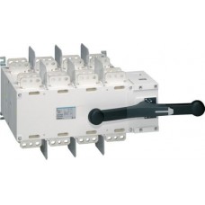 Трипозиційний корпусний перемикач Hager HI466 I-0-II 4P 2500А