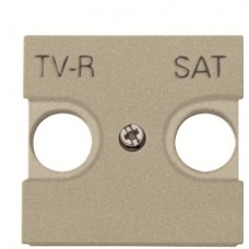 Центральна плата TV-R SAT розетки ABB Zenit 2CLA225010N1901 N2250.1 CV (шампань)