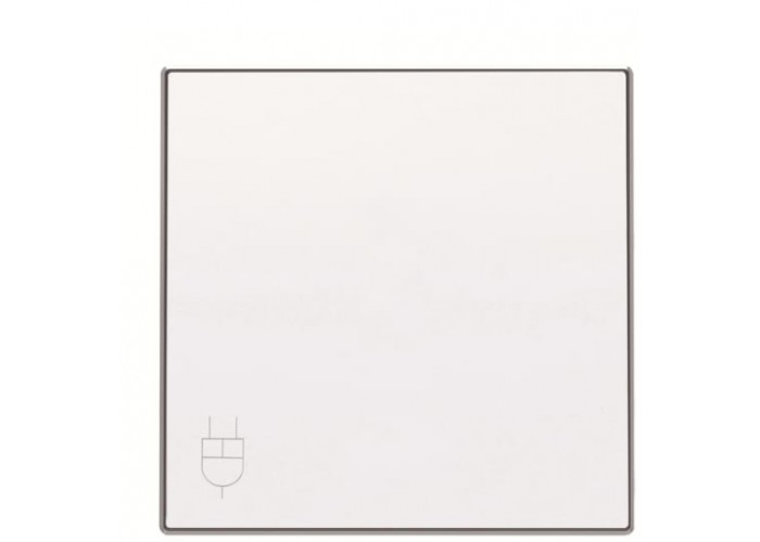 Центральна плата розетки ABB Sky 2CLA858810A1101 8588.1 BL із кришкою (білий)