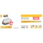 Високотемпературний світильник IEK НВП 1407 60Вт IP54 білий